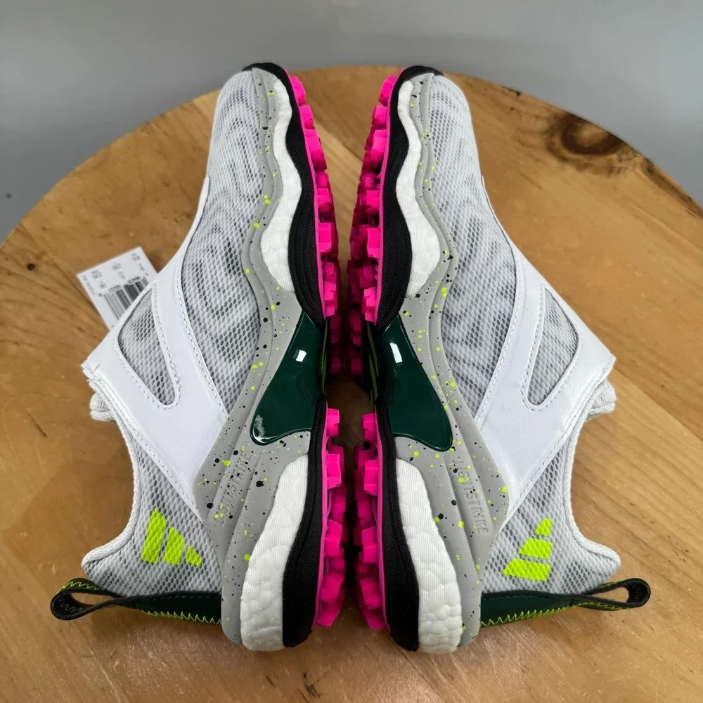 Adidas CodeChaos BOA 25 Women's Size 6.5 Golf Shoes IG8751 White‎ Green Pink NEW